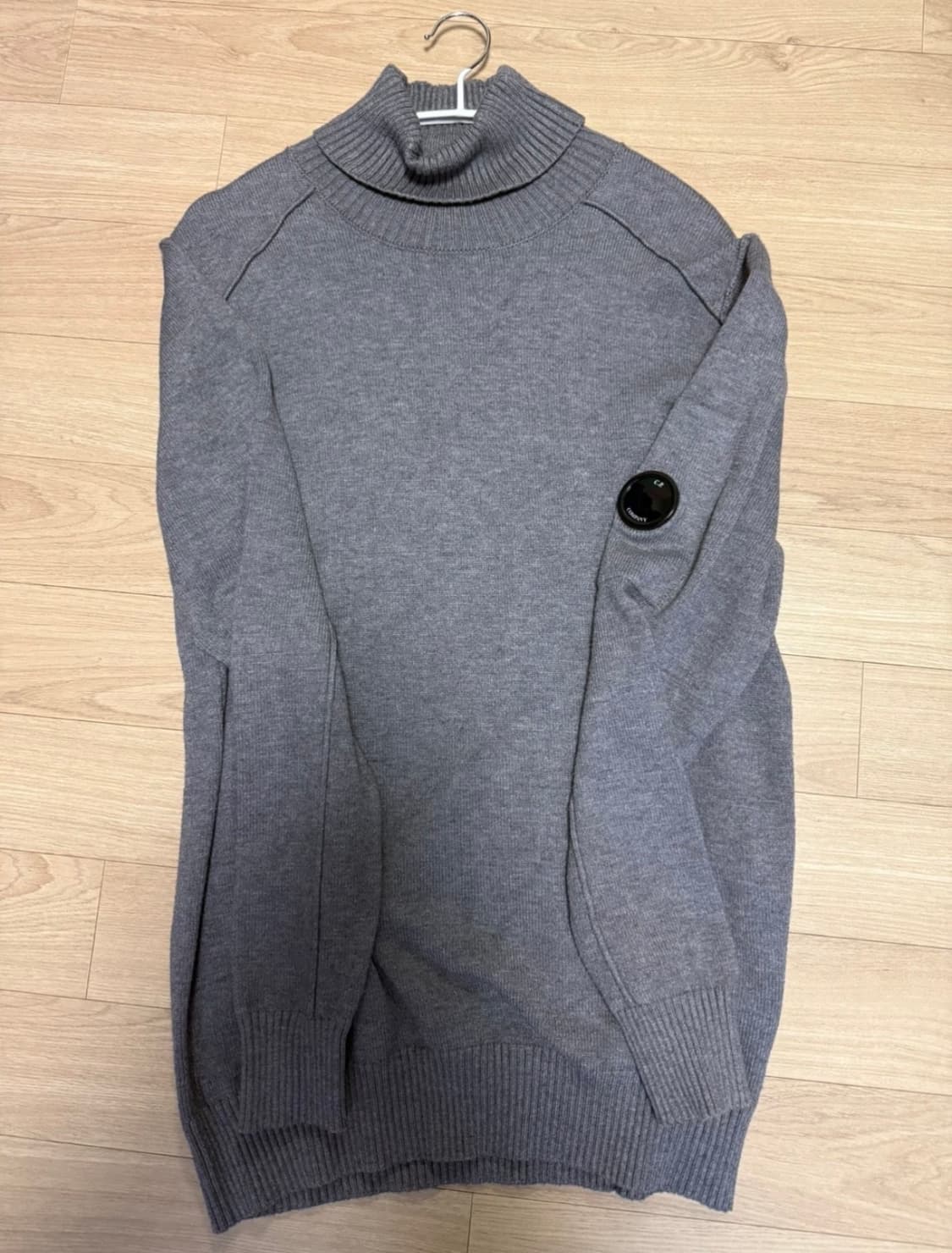 C.P. Company 터틀넥 니트 그레이 L 상품이미지1
