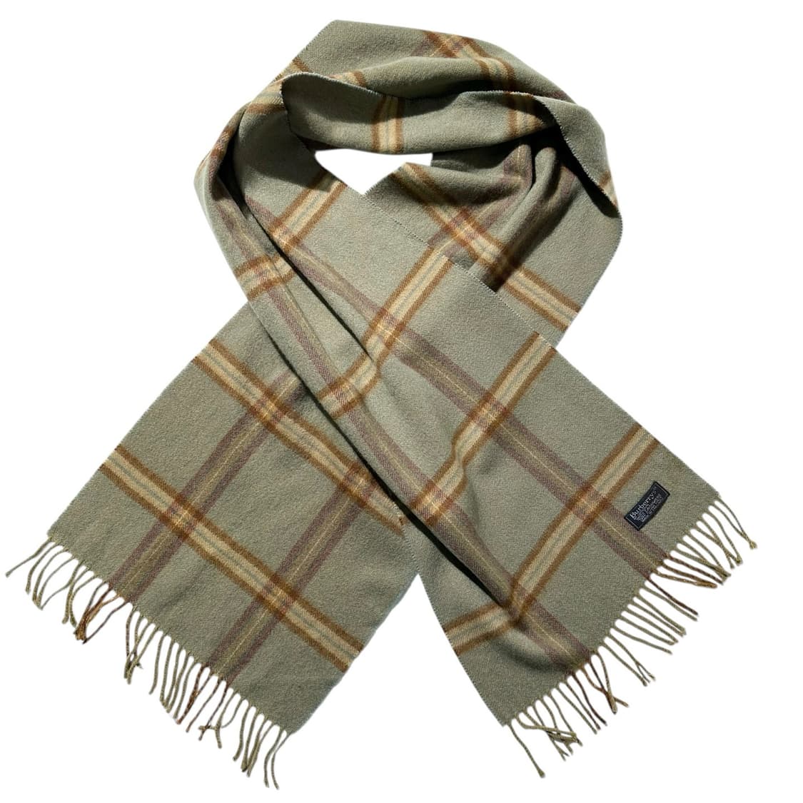 버버리 캐시미어 100% 체크 머플러 목도리 상품이미지2