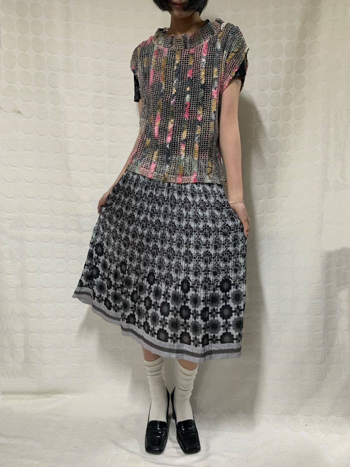 Hiroko bis꽃 주름 치마 상품이미지3