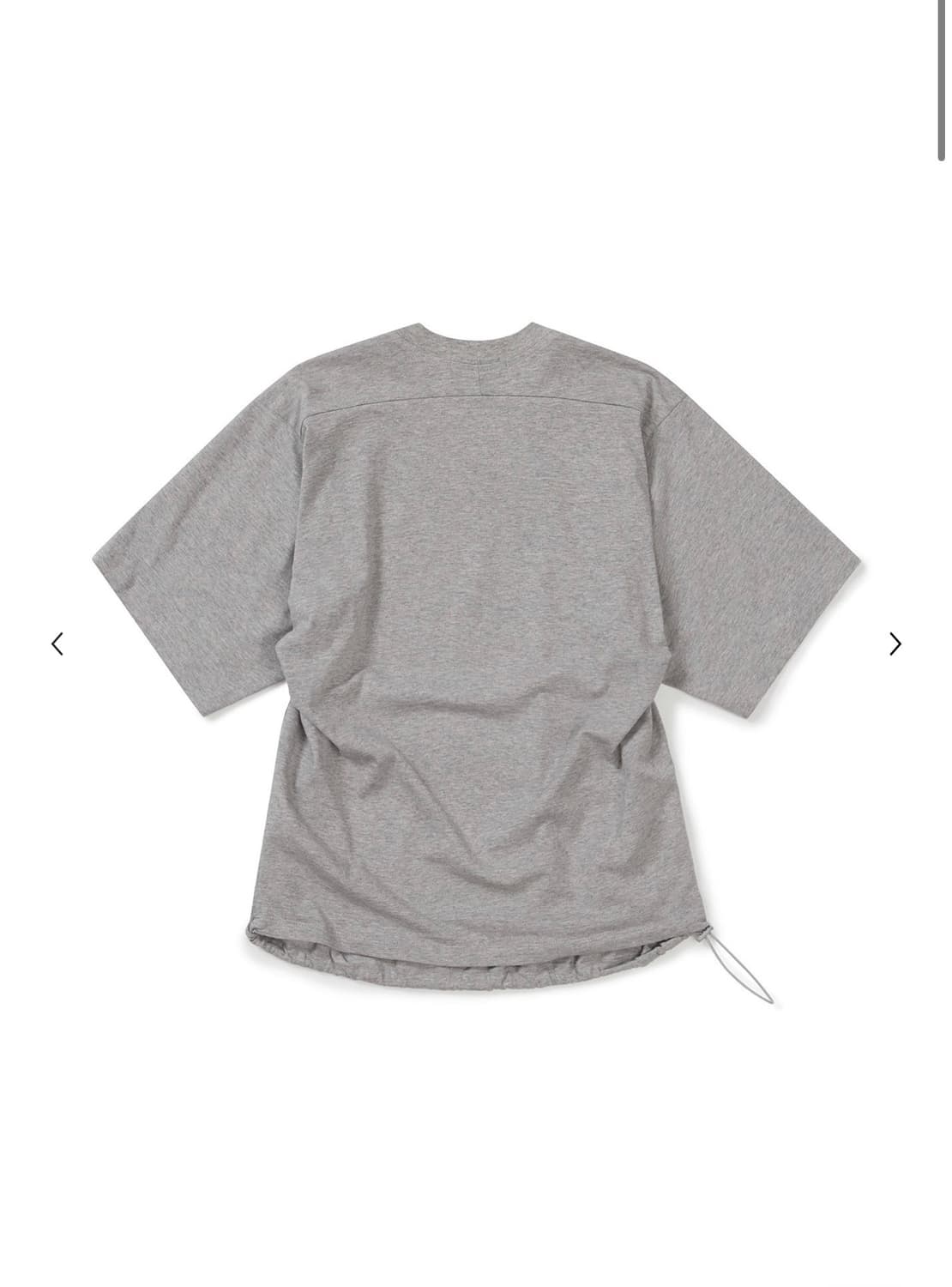 [LCDC] DRAWSTRING OVERSIZED T-SHIRT 상품이미지5
