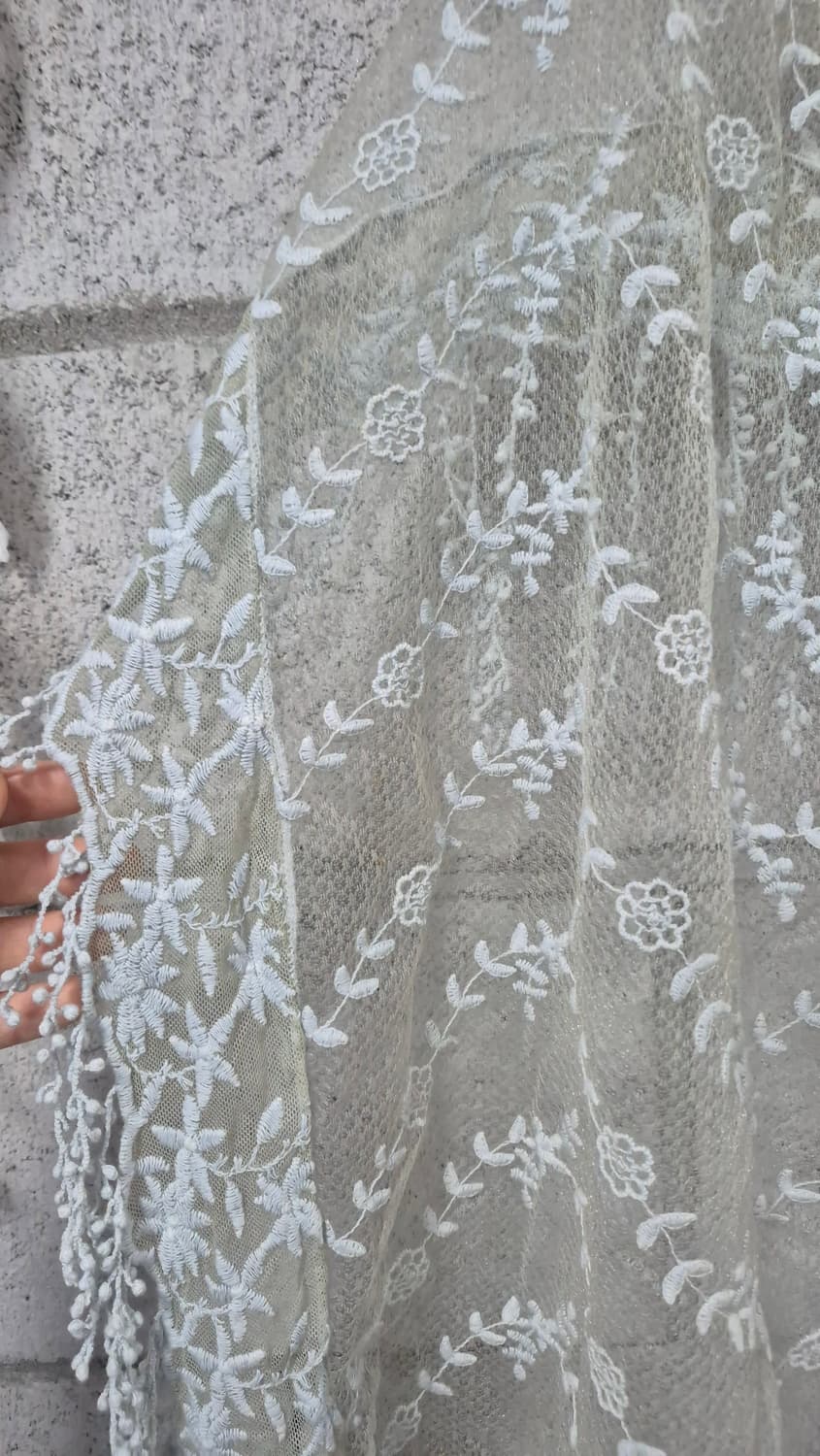 레이스 머플러 모리룩 하구미룩 상품이미지4