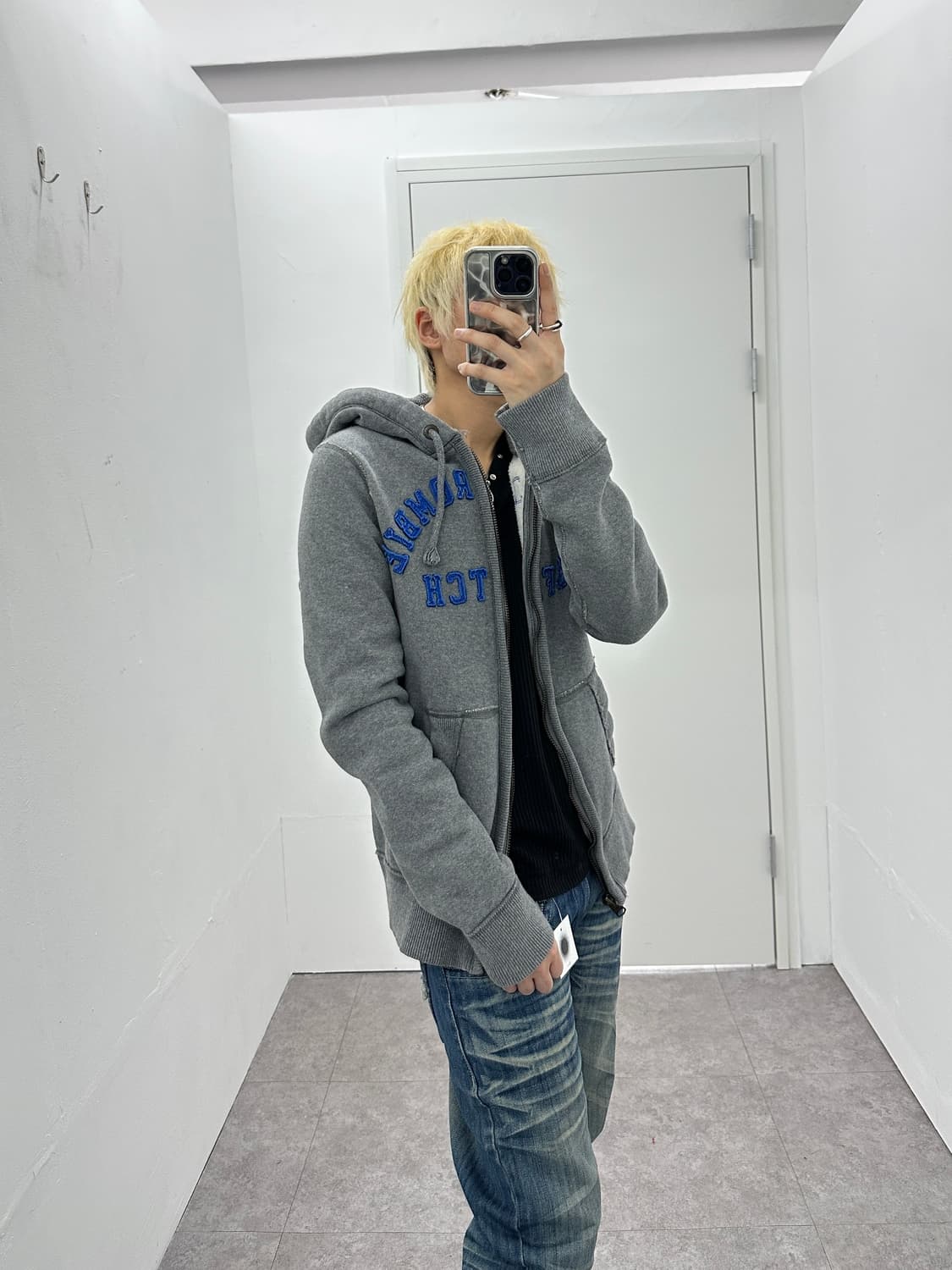 Abercrombie lettering hood zip 상품이미지7