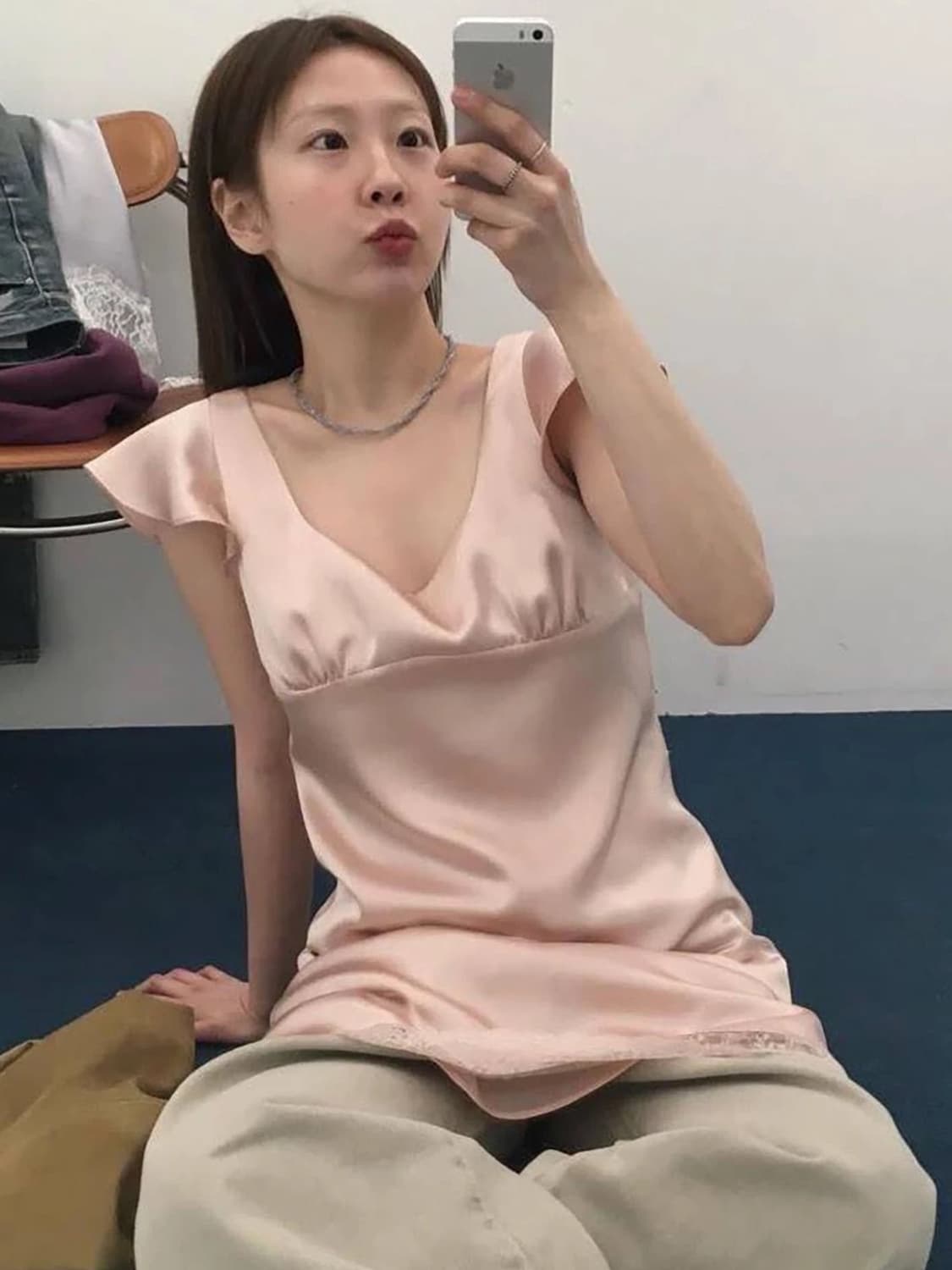 (1) 아뜰리에에디션 레이스 슬립 원피스 상품이미지1