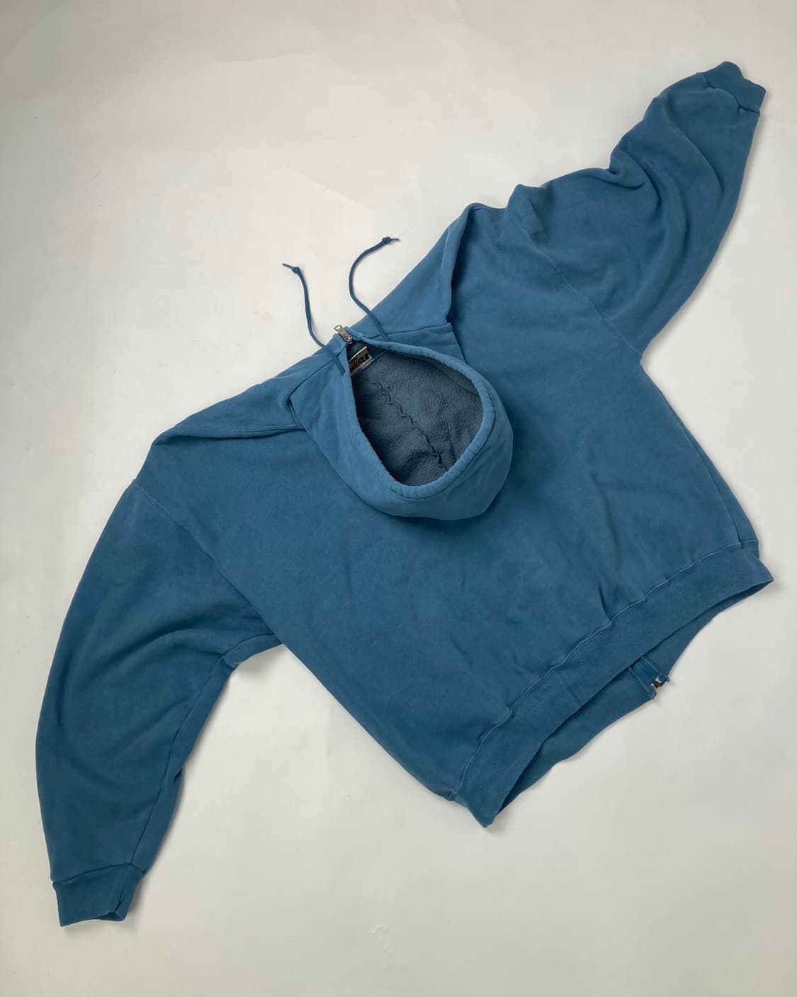 00s Russell Zip Up Hoodie (steel blue) 상품이미지2