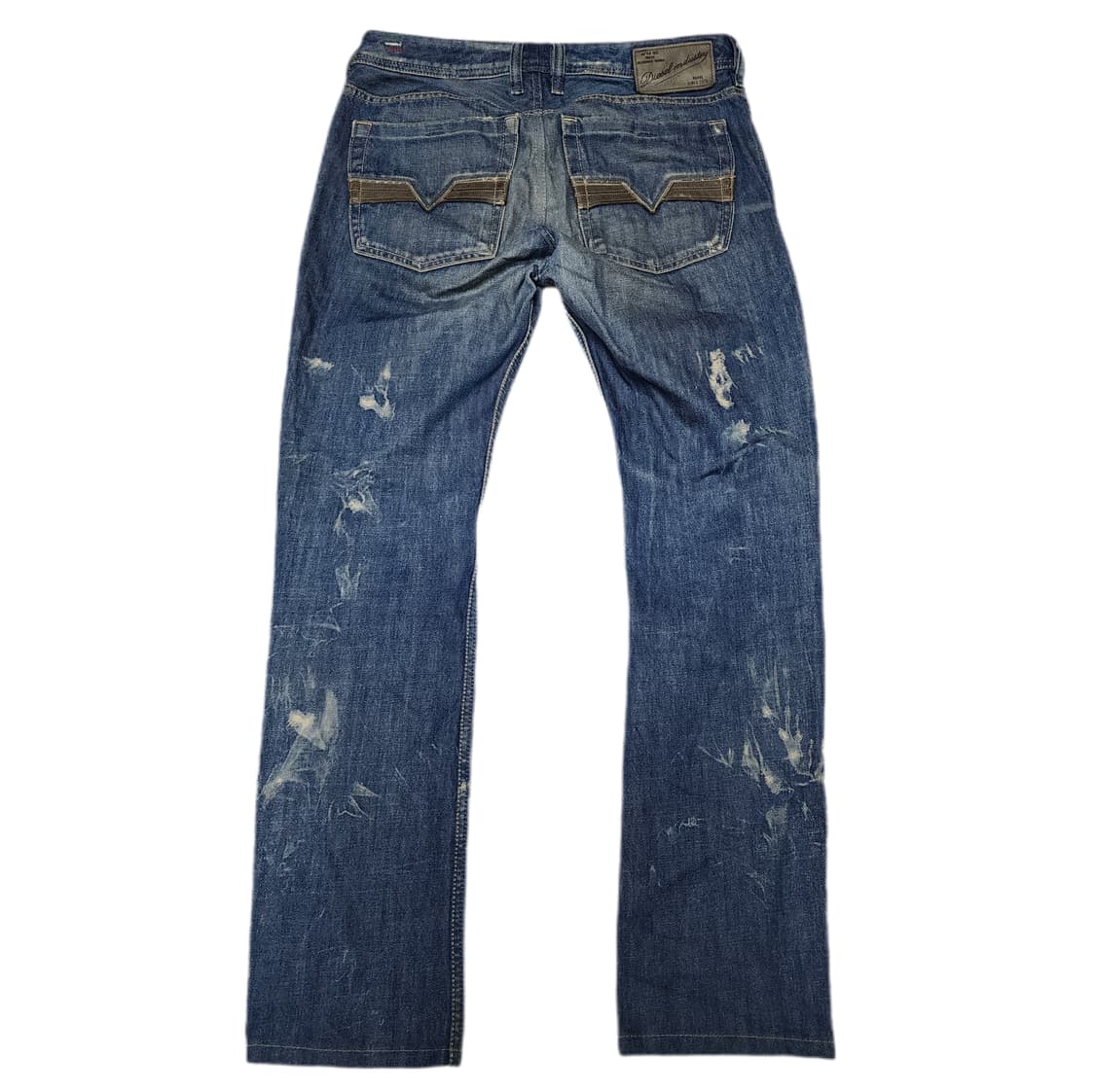 디젤 자티니 디스트로이드 워싱 데님팬츠 상품이미지1