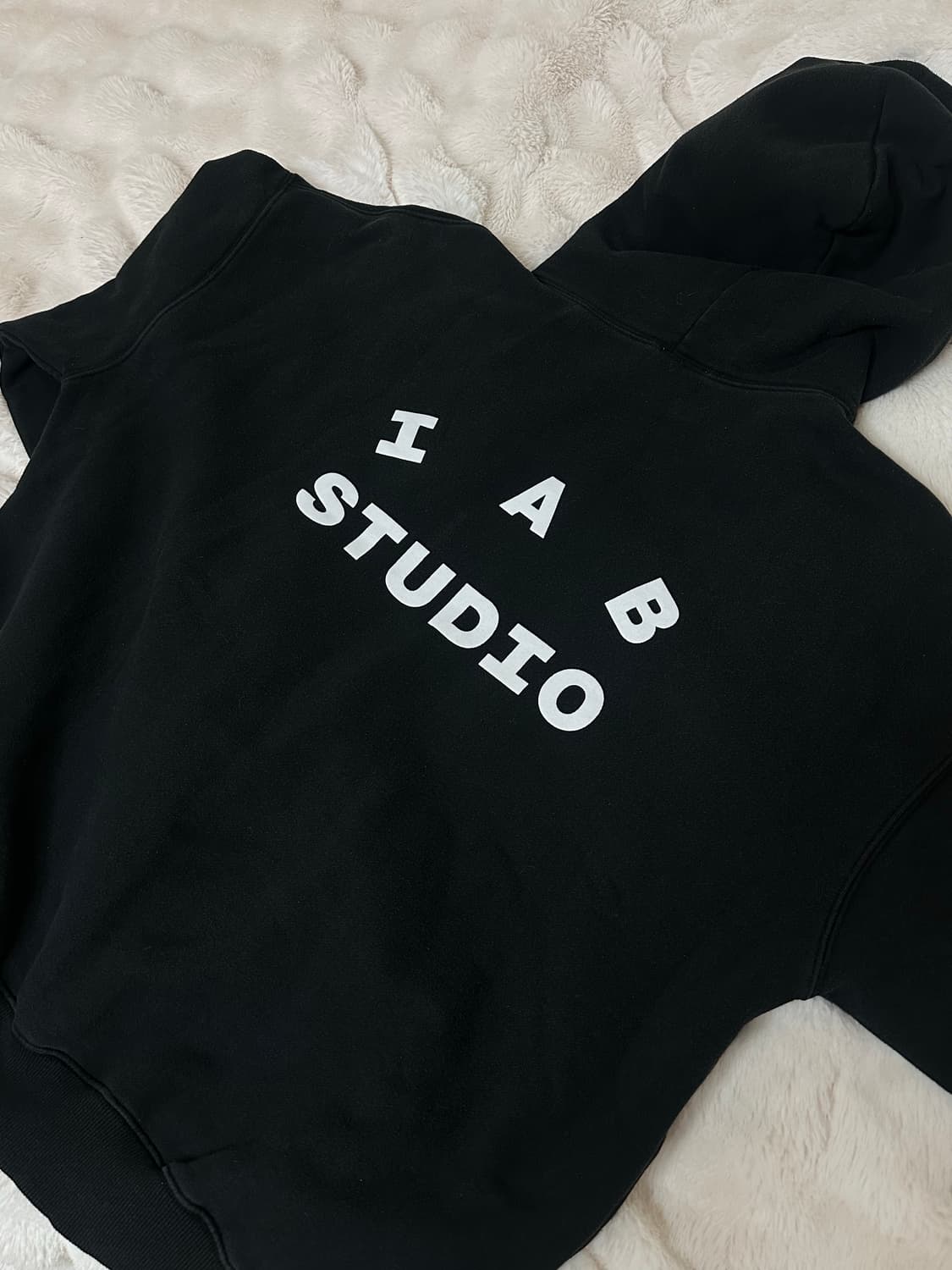 아이앱스튜디오 블랙 후드티 IAB STUDIO 상품이미지1