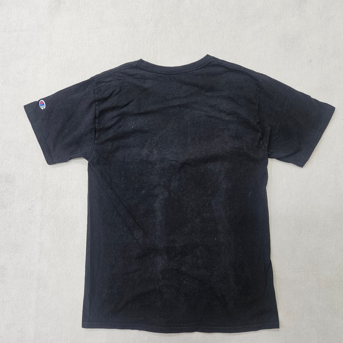 M 챔피온 블랙 코튼 반팔티 0316Y 상품이미지2