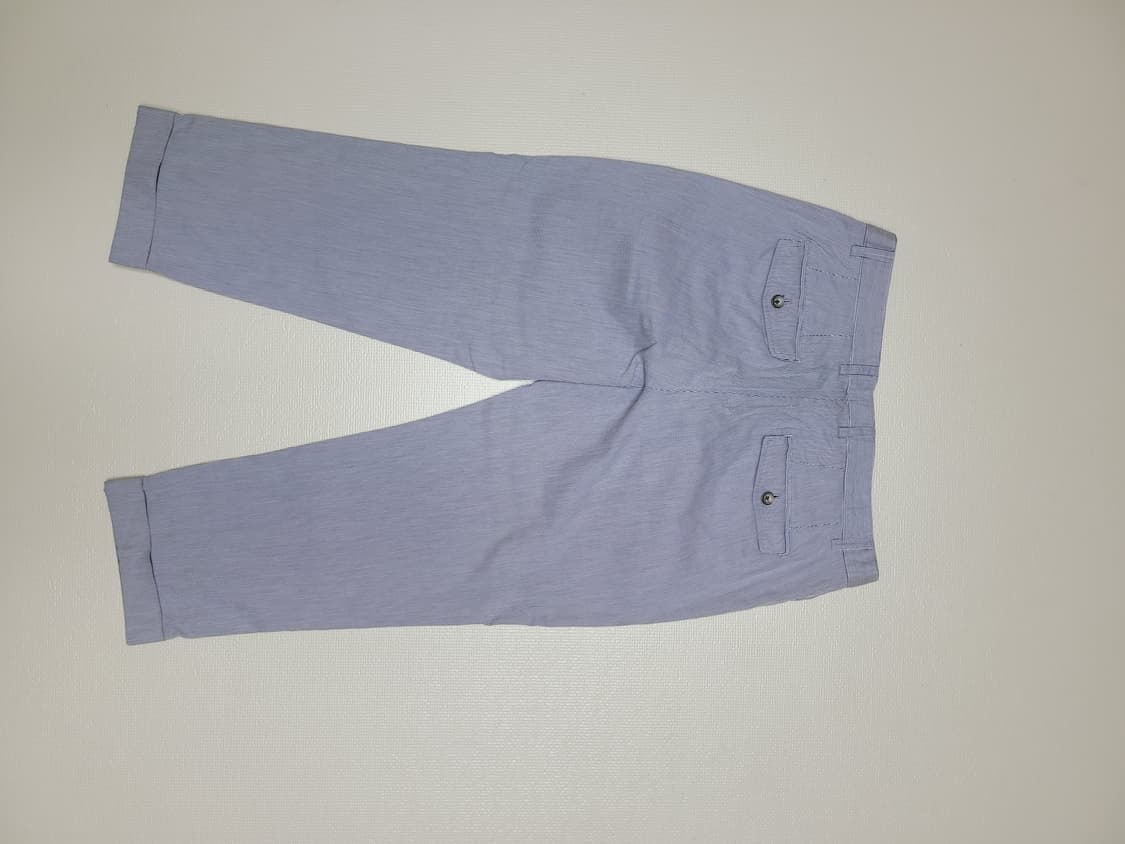 캘번 KELBURN 남자 롤업 스트라이프 면바지 82 스카이블루 상품이미지9