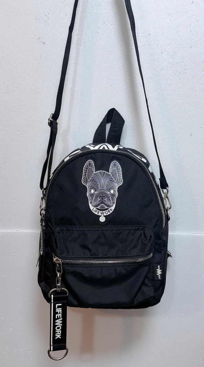 라이프워크 미니 백팩 블랙 상품이미지1