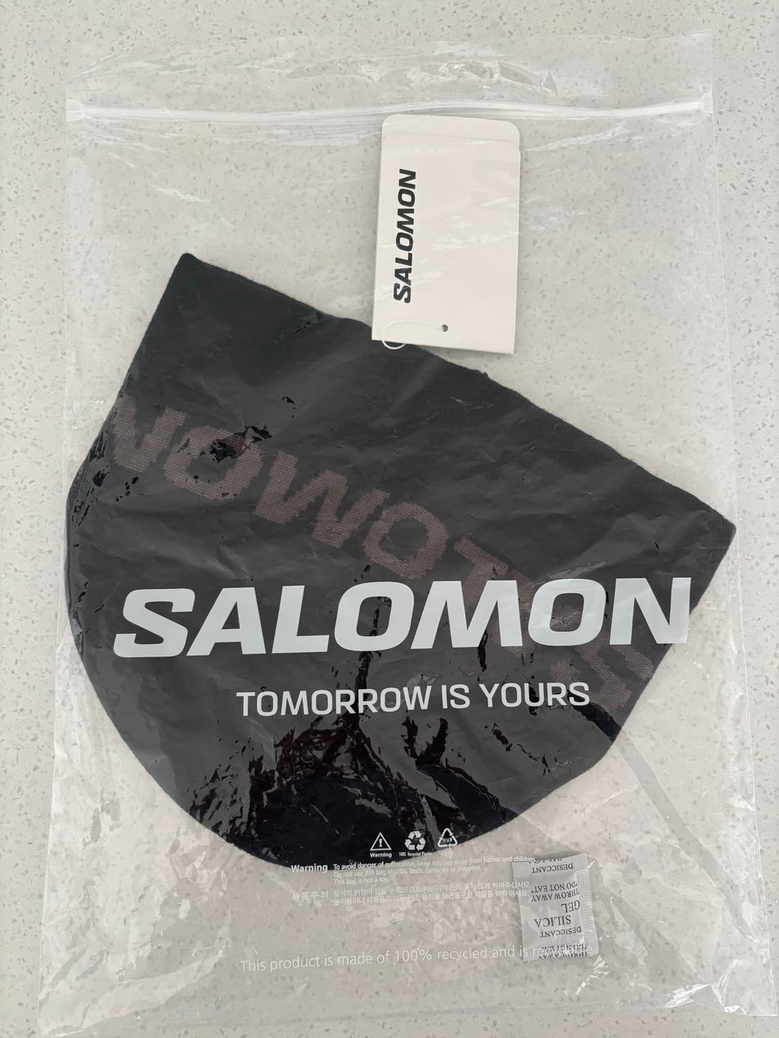 (os) 살로몬 로고 블랙 비니 상품이미지2