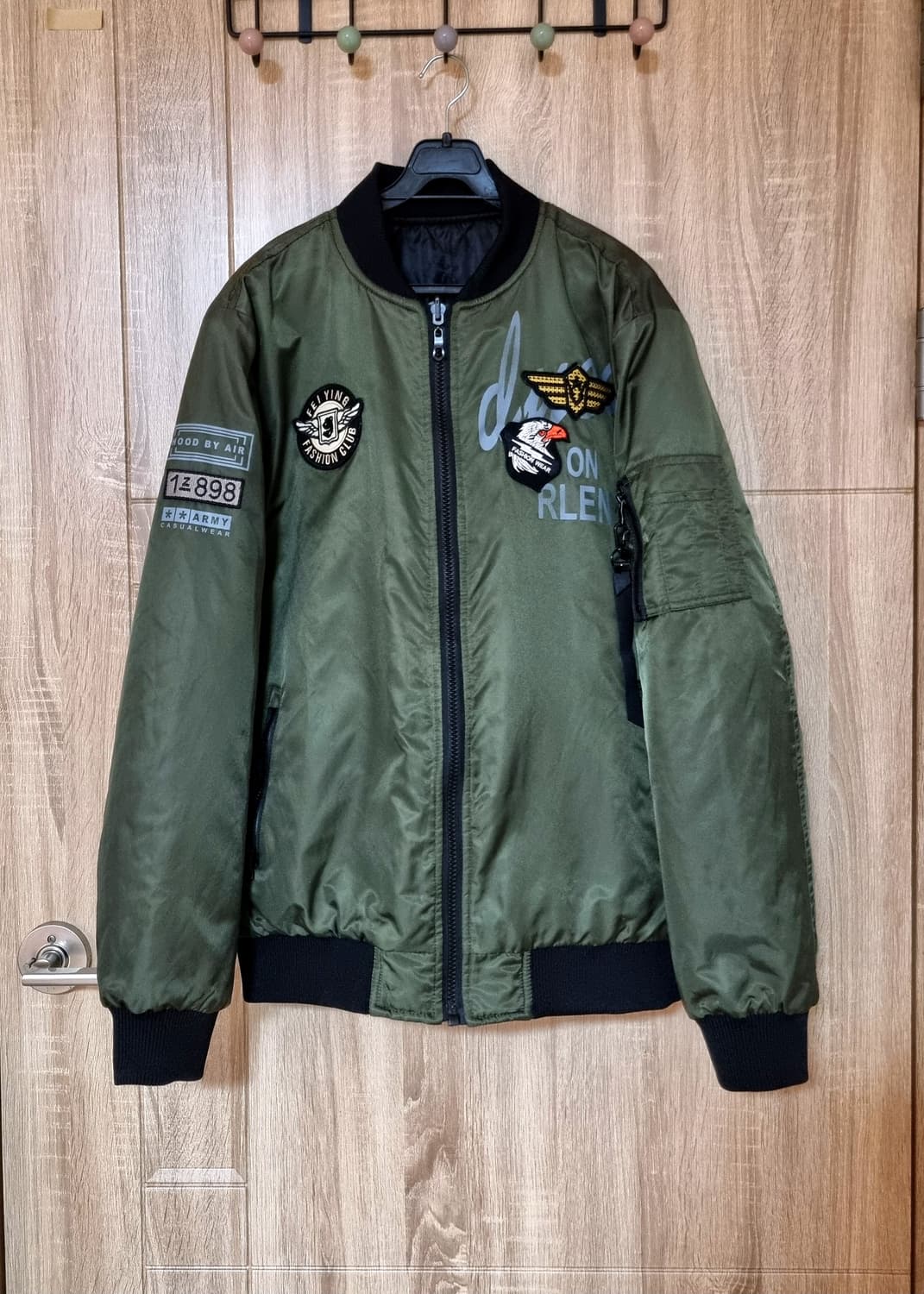 리버서블 항공점퍼.누빔점퍼 상품이미지1