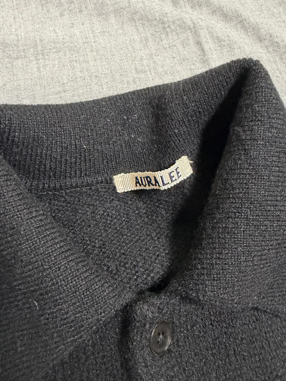 [5] auralee 울 캐시미어 가디건 상품이미지2