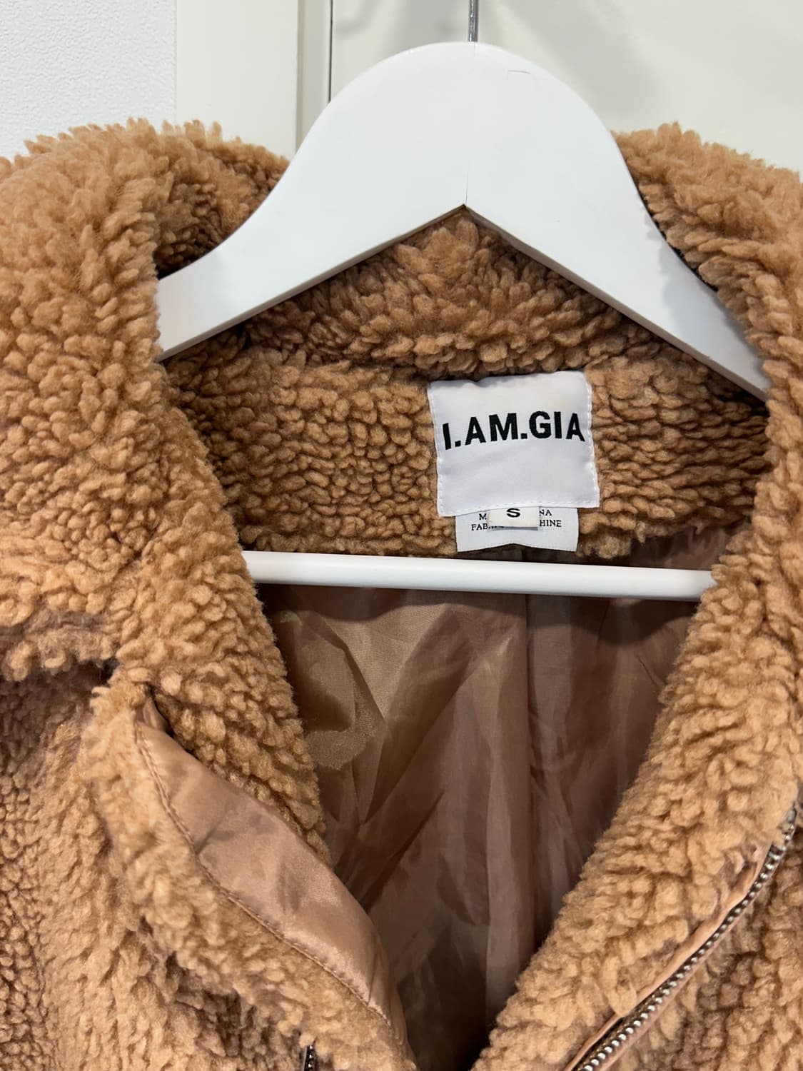 Iamgia 테디베어 코트 프리사이즈 상품이미지2