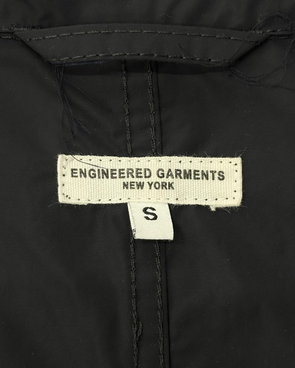 Engineered Garments 블랙 나일론 베드포드 자켓 상품이미지6