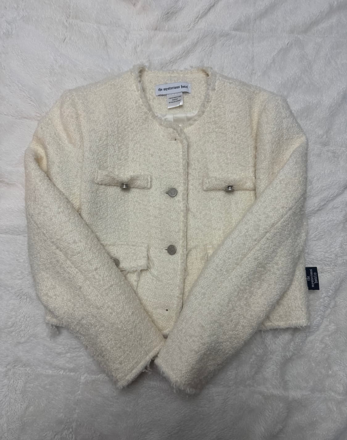 더미스테리어스호텔 트위드 자켓 상품이미지4