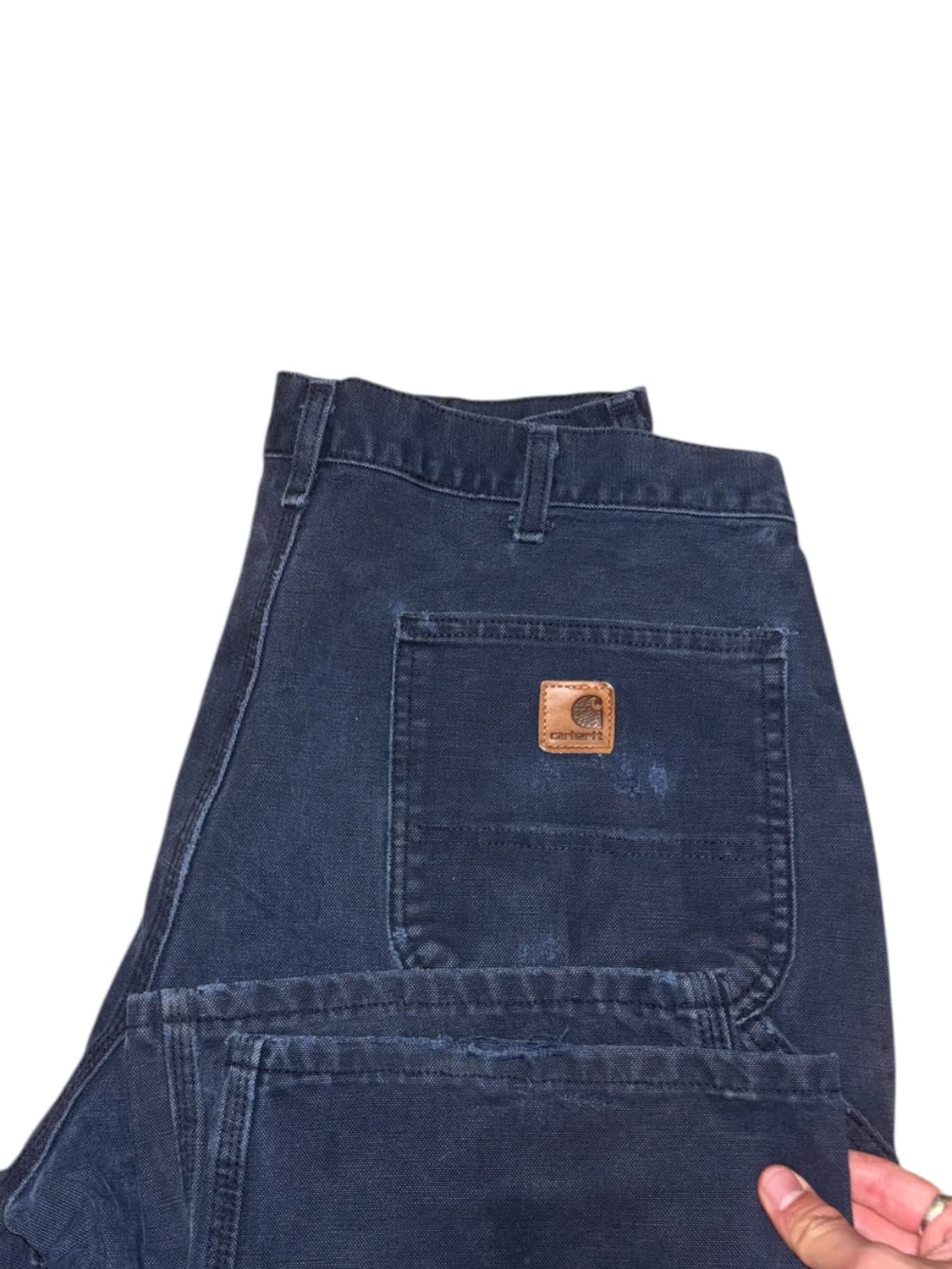 칼하트  미드나잇 네이비 b11 싱글니 카펜터 팬츠 상품이미지1