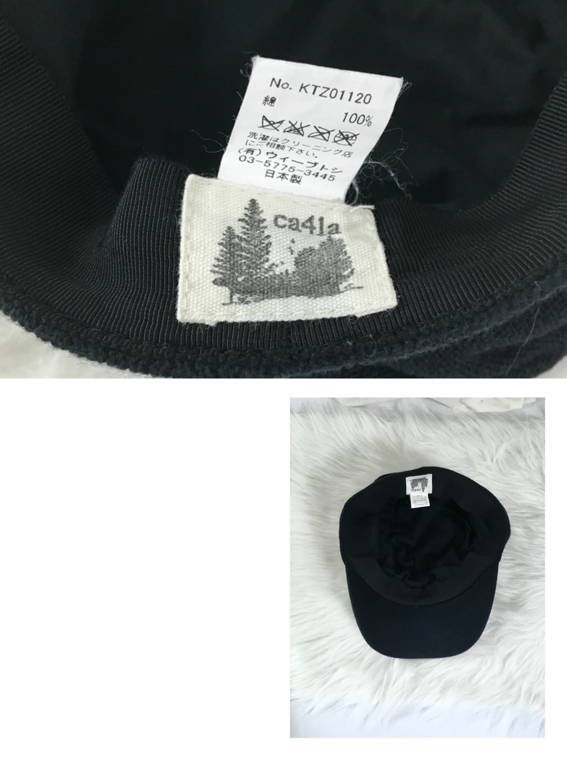 Ca4la 카시라 드레이프 캡 상품이미지6