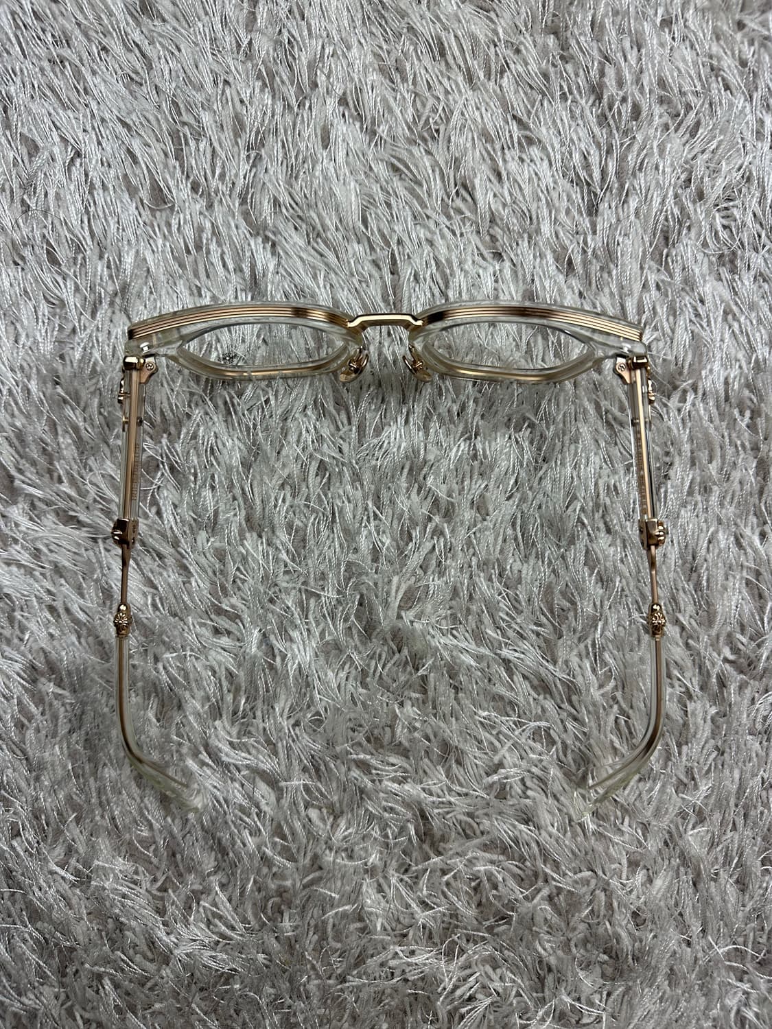 [52-21-152] 정품 크롬하츠 덕 버터 크리스탈 골드 플레이트 상품이미지5