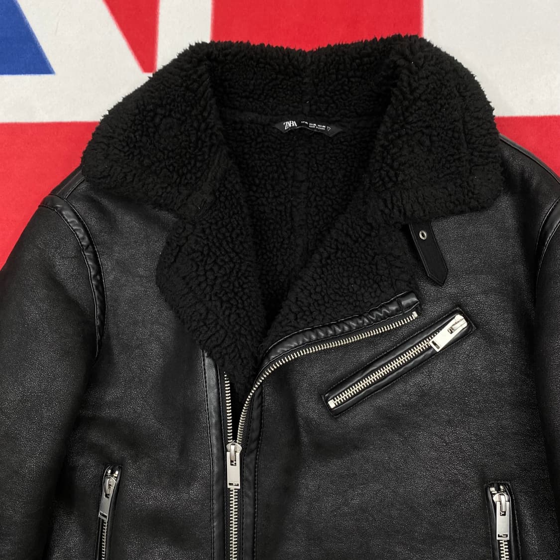 자라 무스탕 XL  상품이미지4