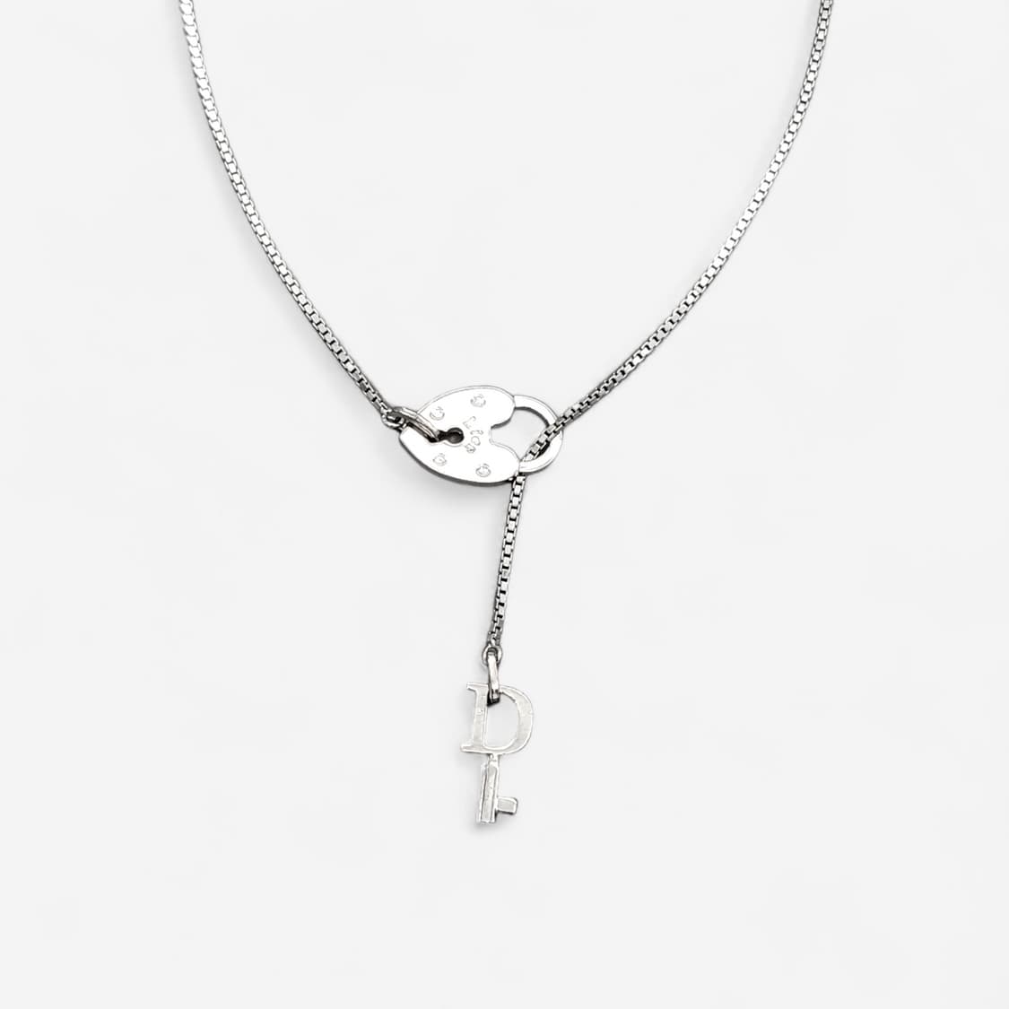 디올 하트패드락 목걸이 상품이미지3