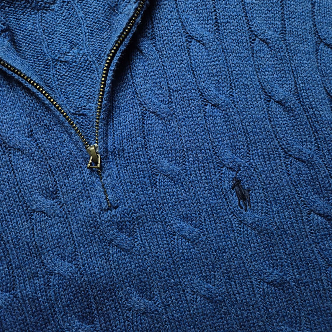 [M] 폴로 랄프로렌 케이블 하프집업니트 상품이미지6