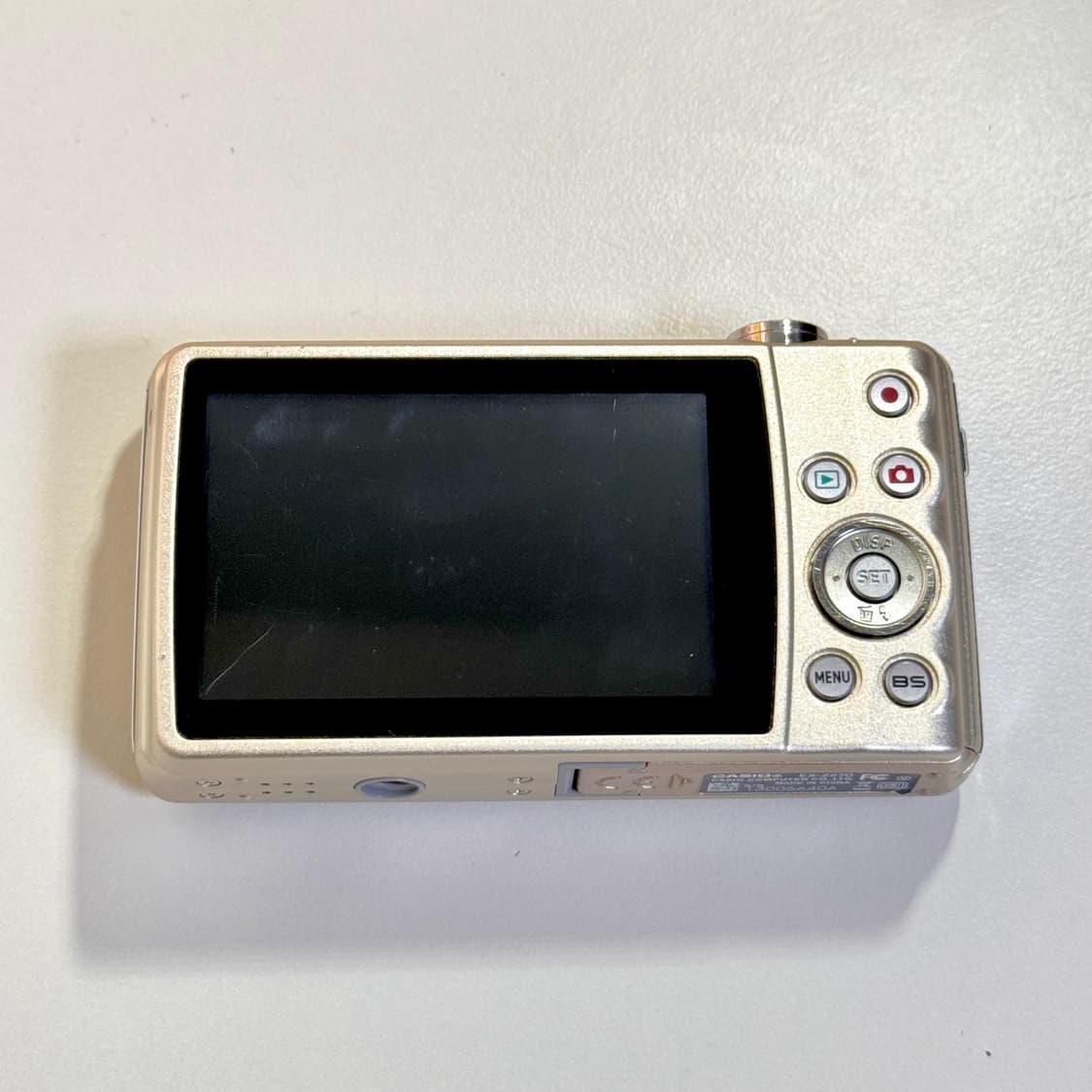 카시오 엑슬림 EX-Z270 샴페인골드 빈티지디카 상품이미지8