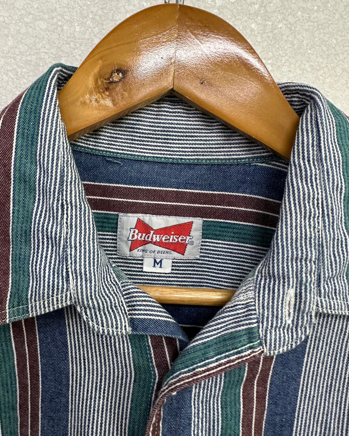 (M)BUDWEISER 스트라이프 셔츠-M2265 상품이미지3
