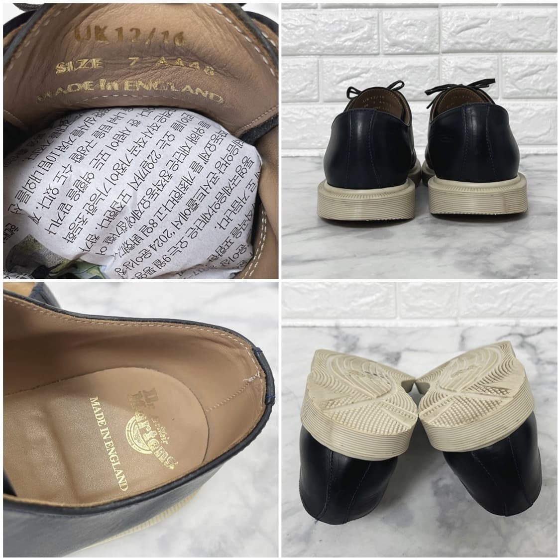 닥터마틴 영국생산 MIE 더비슈즈 블랙 260 UK7 상품이미지6