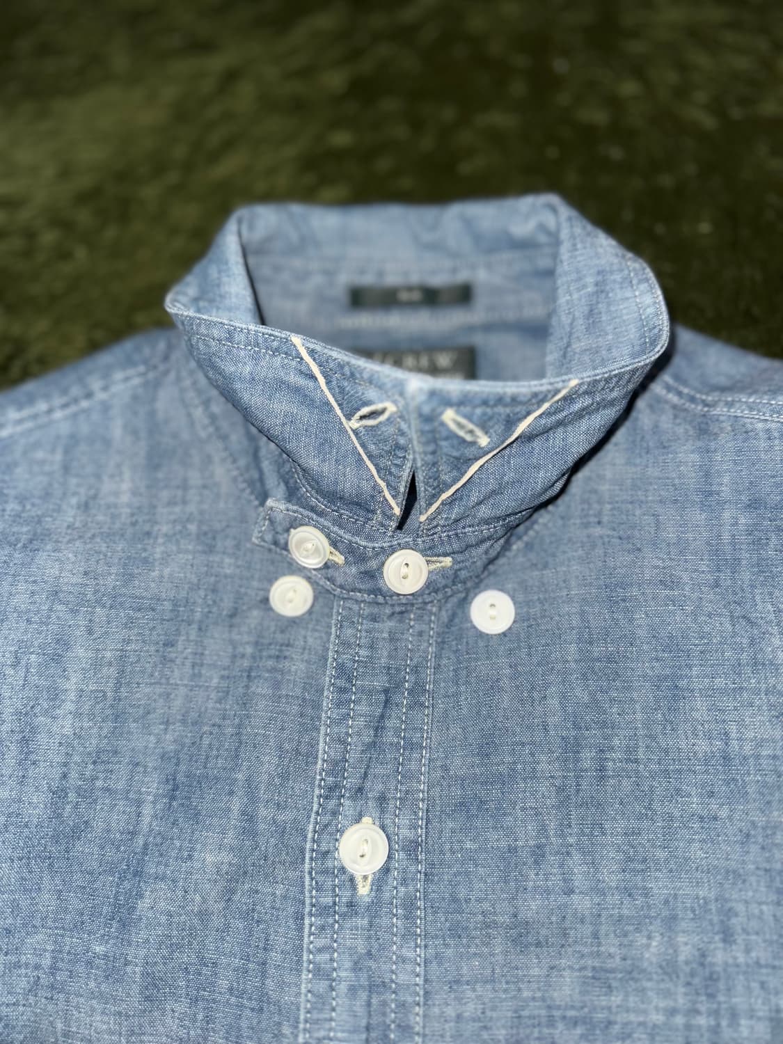 [S] J.crew 제이크루 클래식 핏 포켓 샴브레이 셔츠 상품이미지3