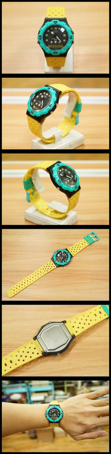 90s 카시오 aw-304 아나디지 시계 상품이미지2