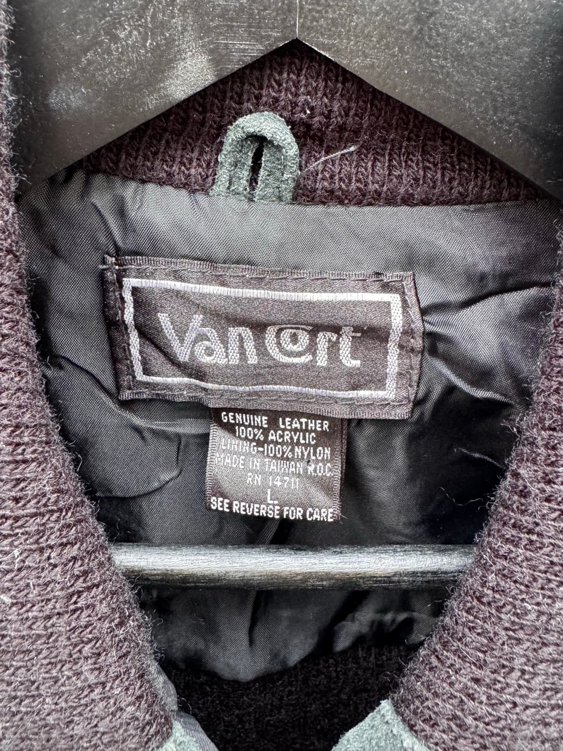 Van Corf 스웨이드 니트 집업  상품이미지4