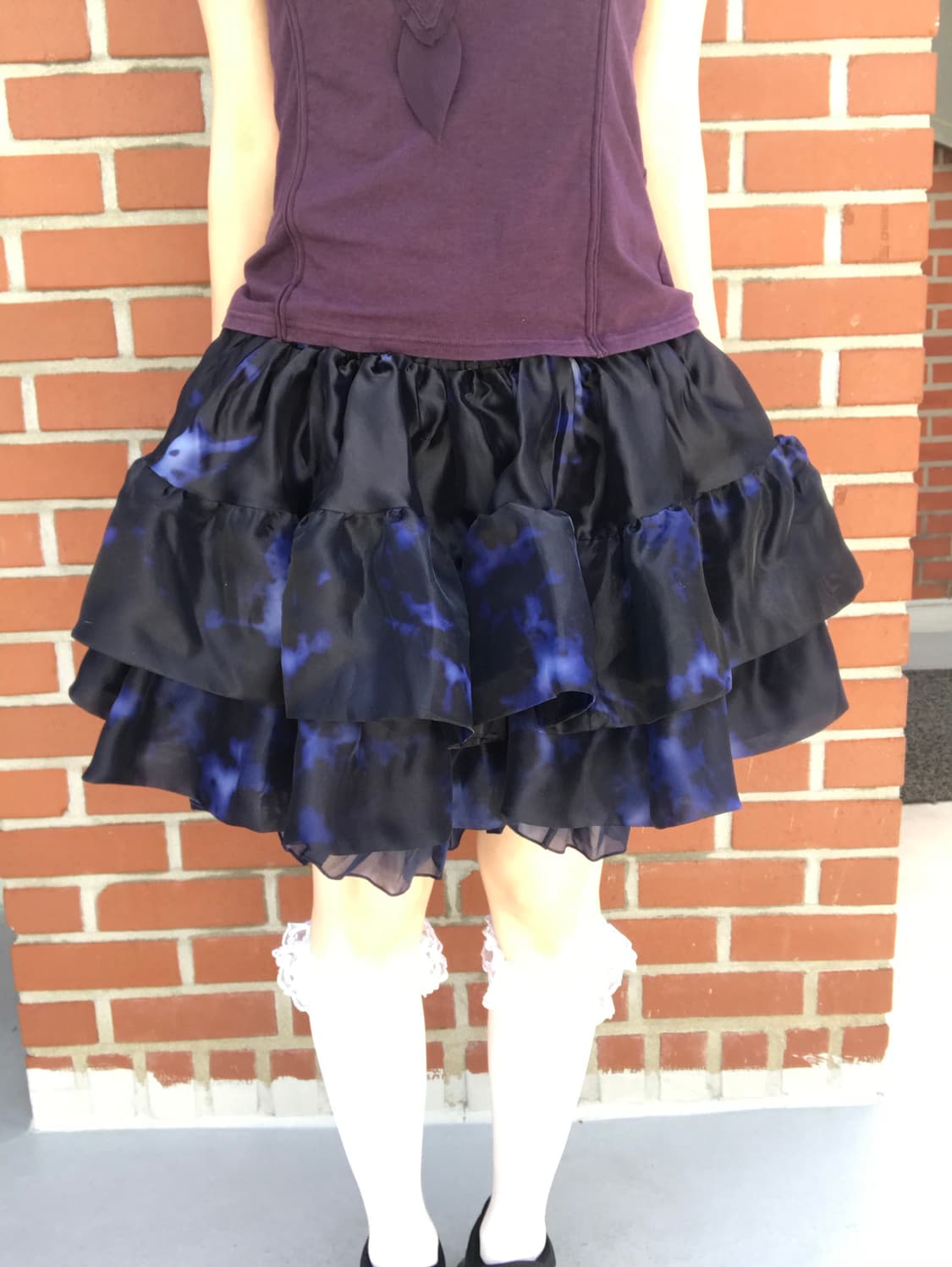 vintage tiered ruffle pants 상품이미지1