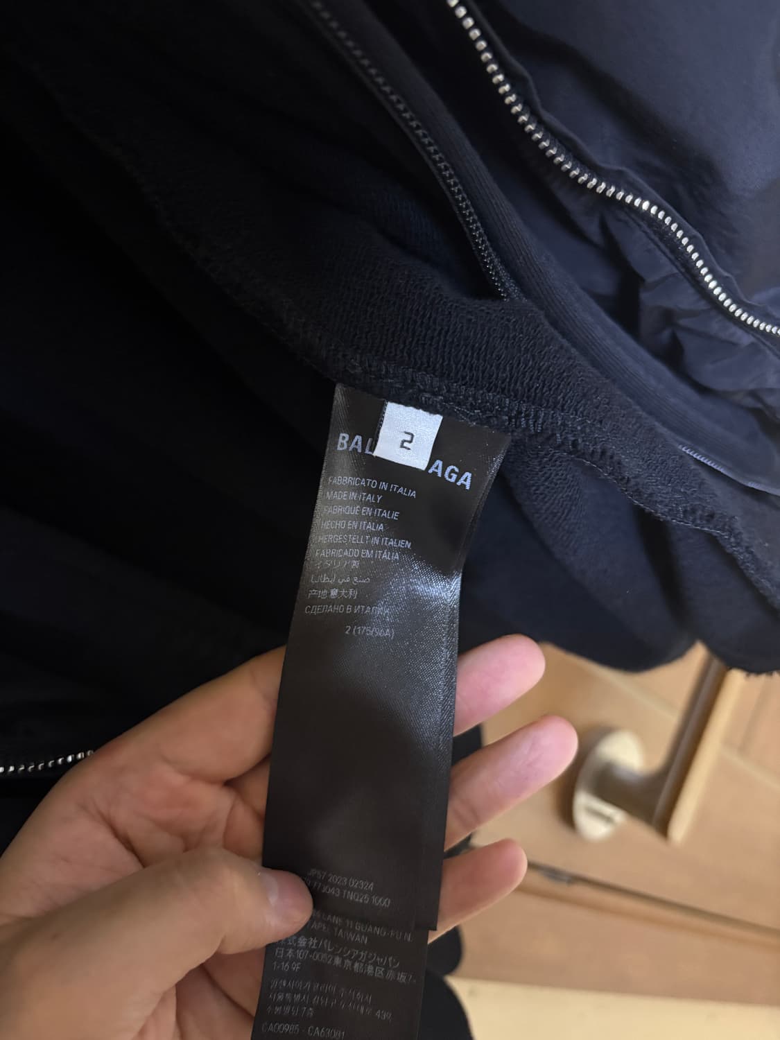 발렌시아가 레이어드 트랙자켓  상품이미지4