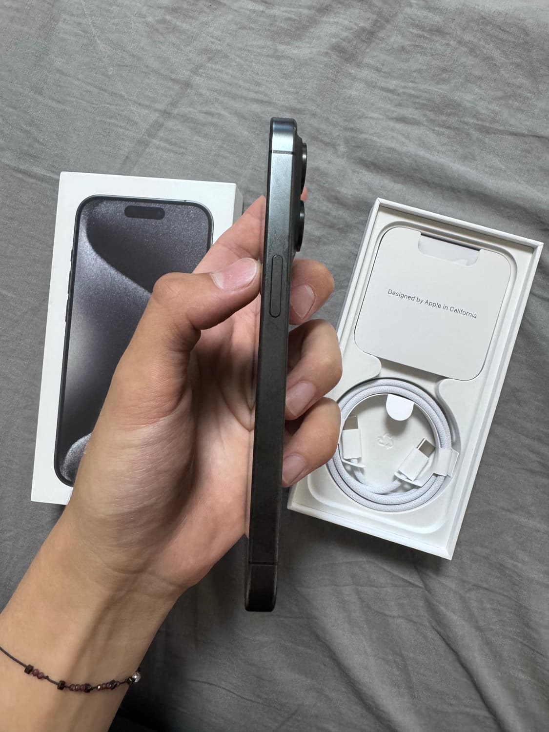 (S급/애케플) 아이폰 15 Pro 128GB 블랙티타늄 상품이미지4