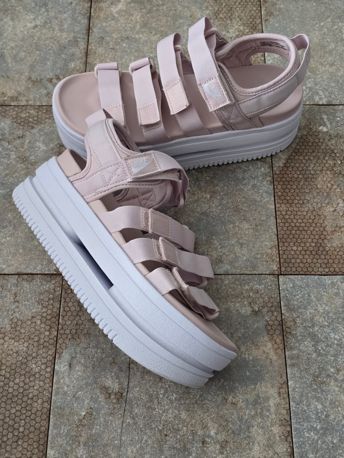 (230)나이키 아이콘 클래식 핑크 샌들 상품이미지6