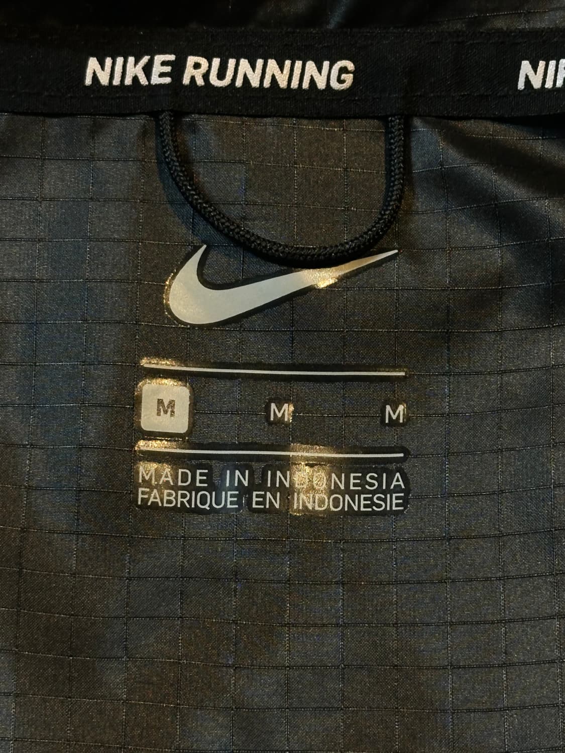 나이키 러닝 후드 바람막이 자켓 블랙 상품이미지4