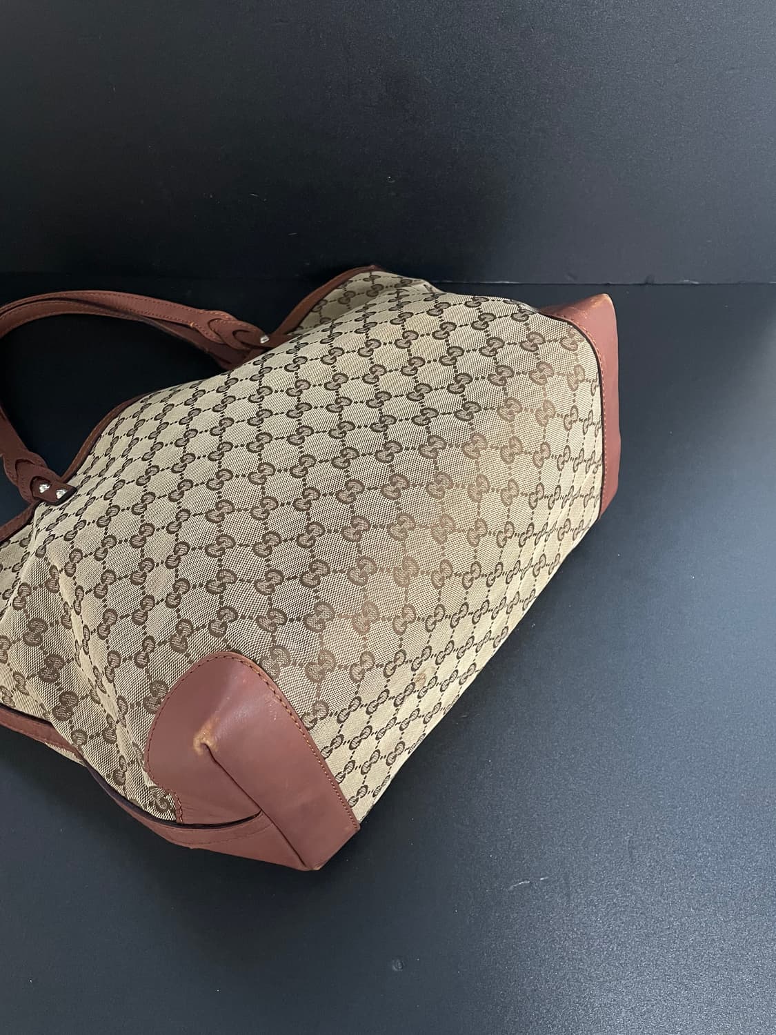 GUCCI 구찌 클래식 GG캔버스 자가드 쇼퍼백 상품이미지4