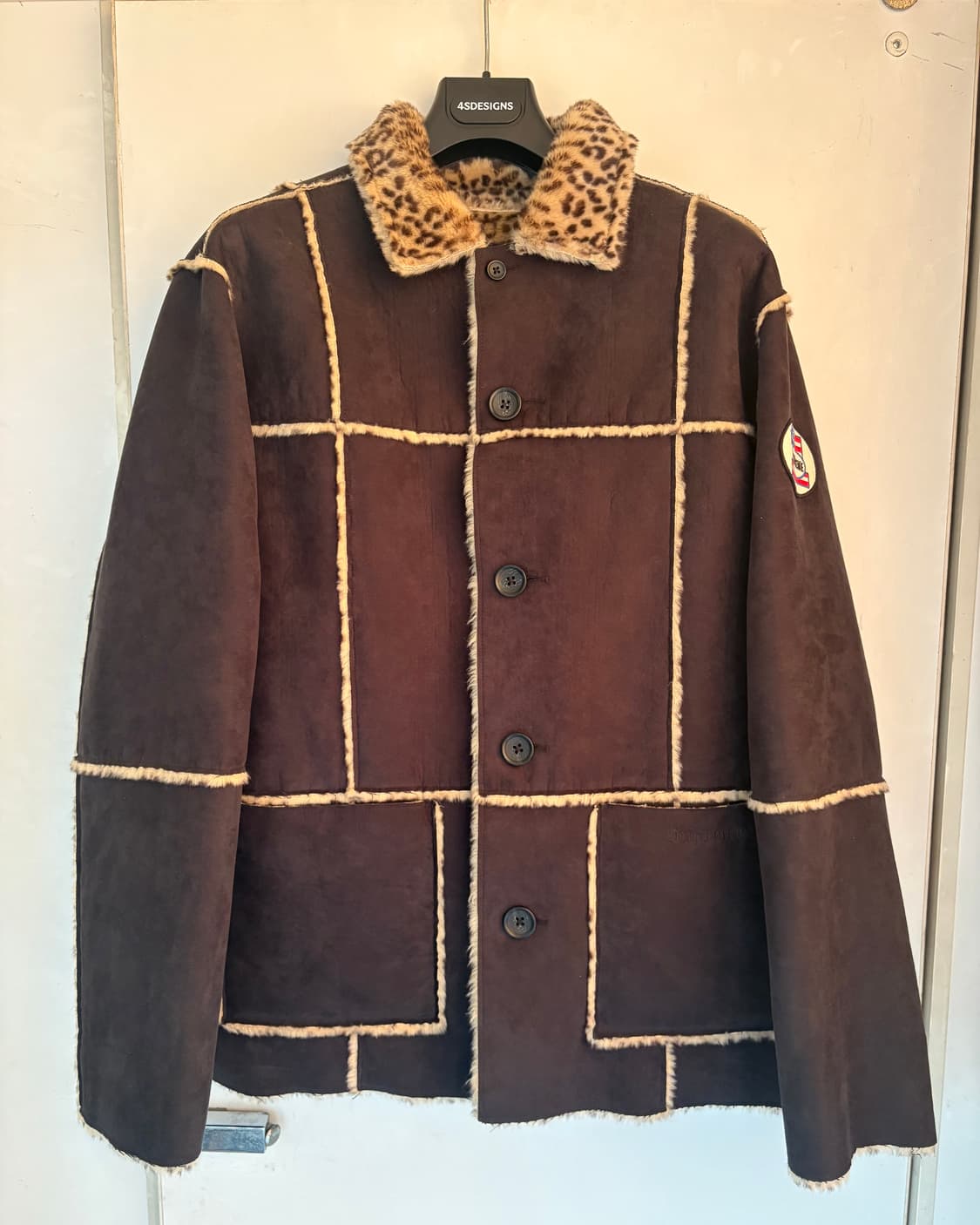 슈프림 리버시블 레오파드 자켓 M 상품이미지3