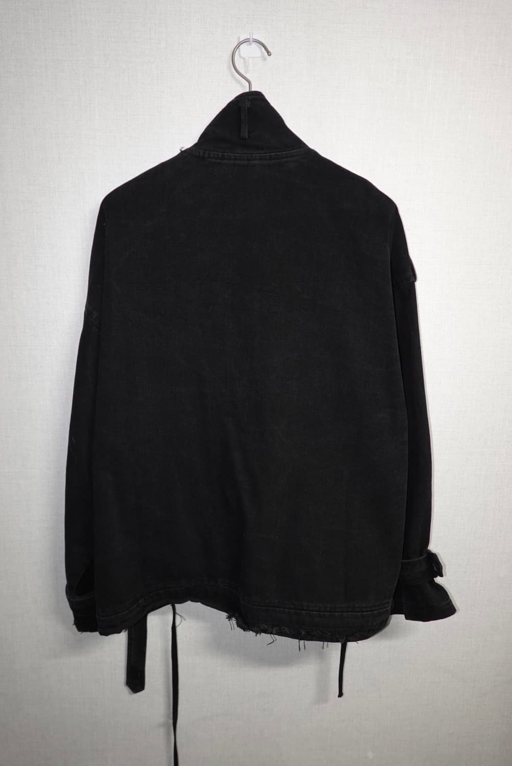 Black denim walker jacket 상품이미지5
