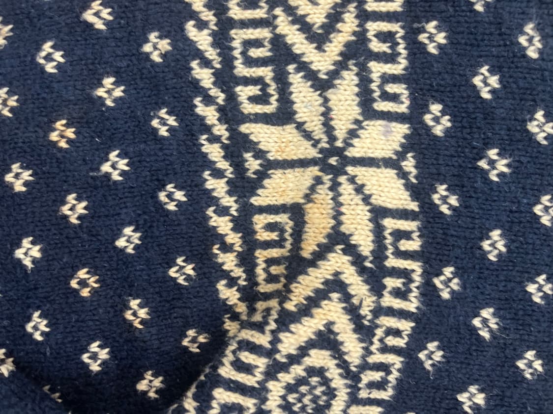 폴로 랄프로렌 노르딕 패턴 스웨터 니트 네이비(xl) 상품이미지4