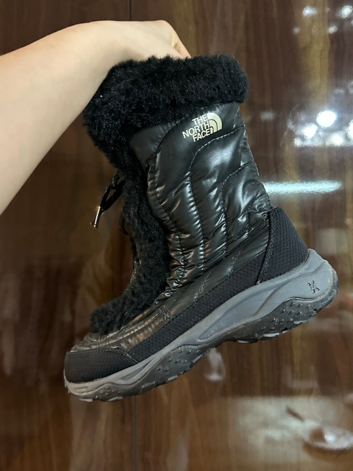노스페이스 털 부츠 215mm 블랙 상품이미지7