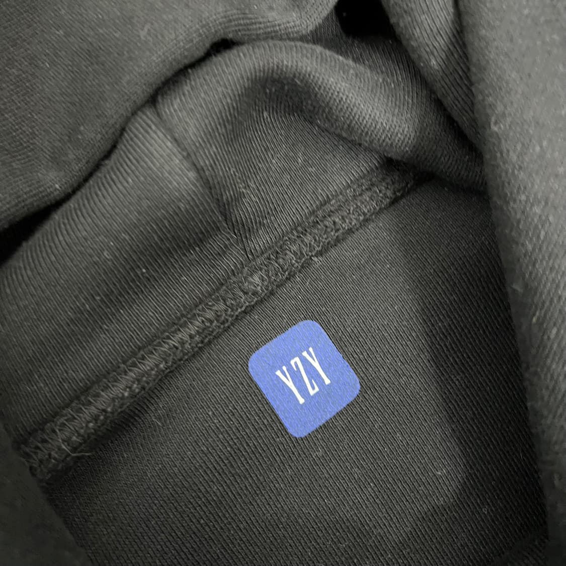 YEEZY 이지 갭 더블 레이어 후드 블랙 상품이미지6