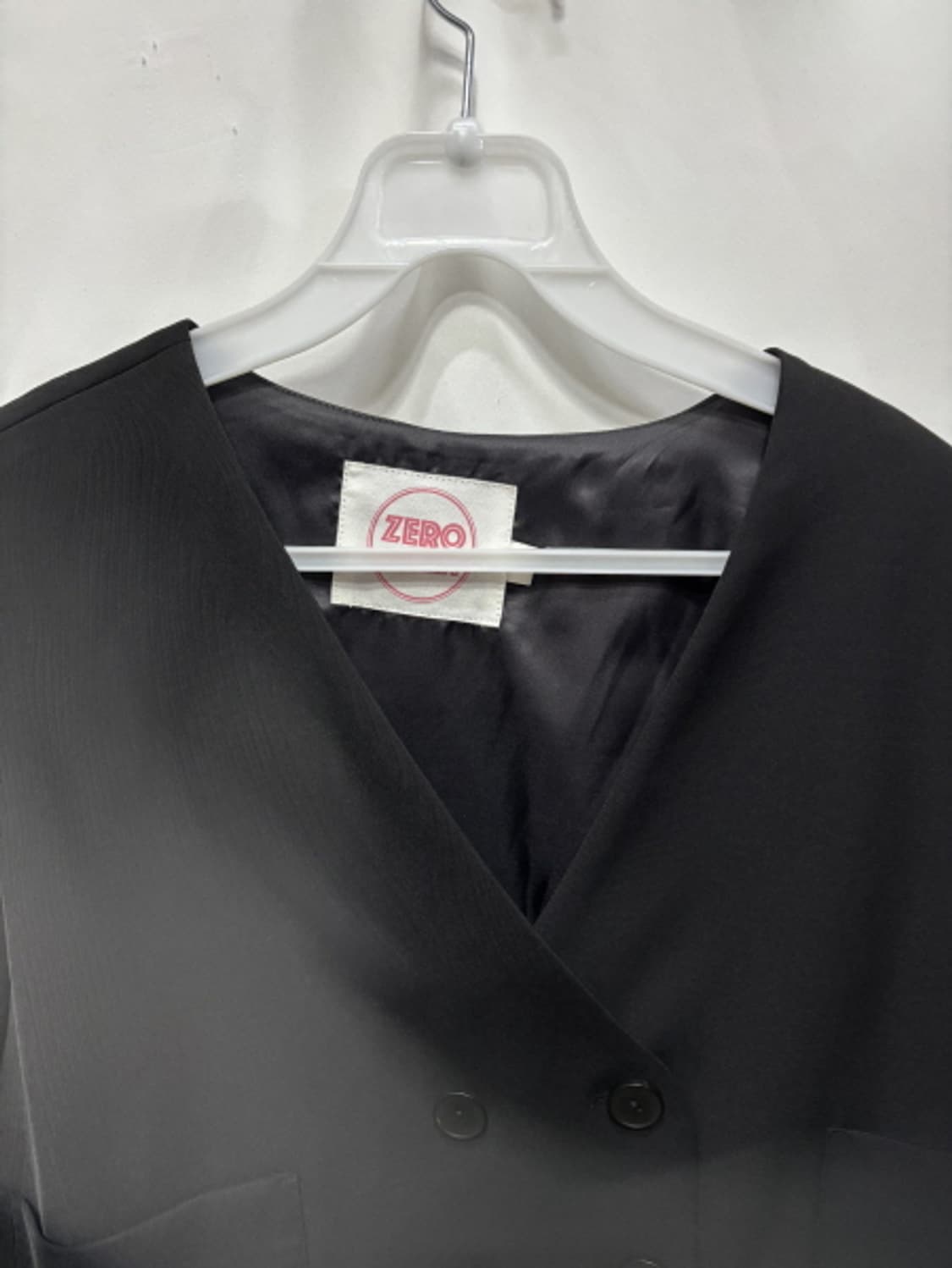 ZERO STREET블랙 크롭 블레이저 자켓 M 상품이미지2