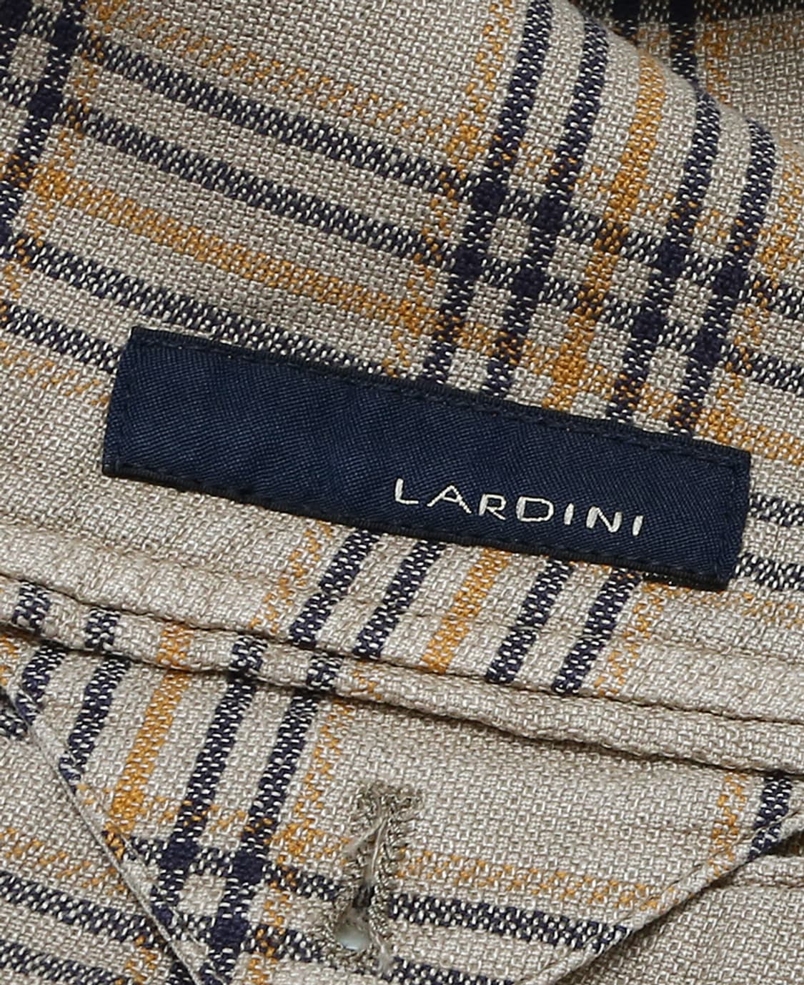 라르디니 [Lardini] 옐로우 베이지 체크 S/S 이탈리아 스포츠자켓 상품이미지5