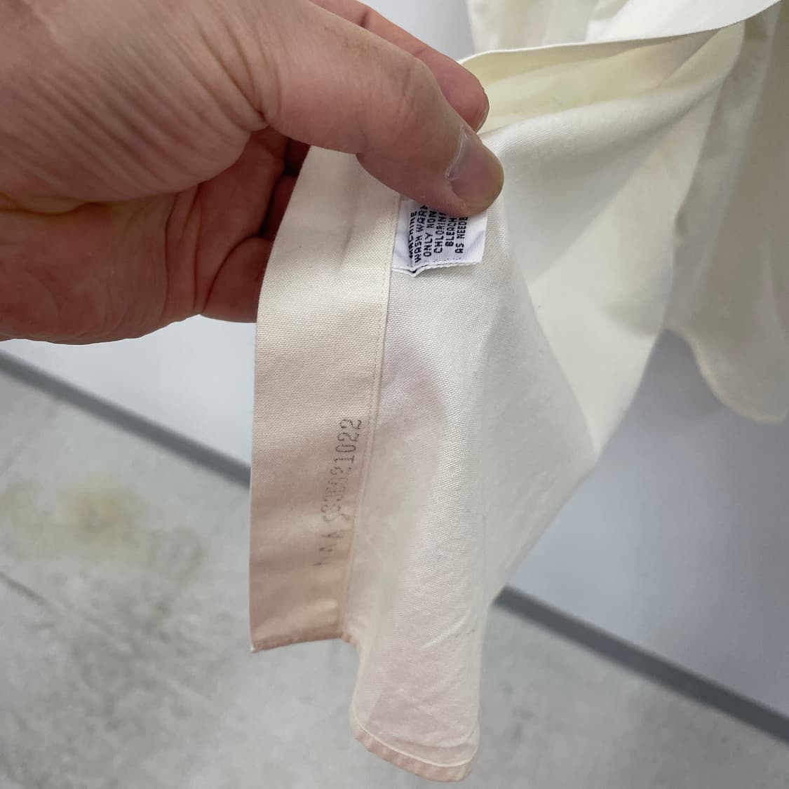 폴로 랄프로렌 야머스 옥스포드 핀포인트 셔츠 레몬 화이트 상품이미지6