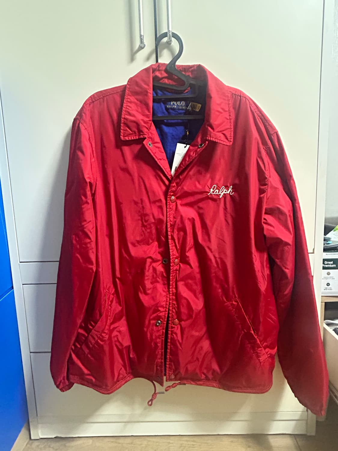 폴로 랄프 로렌 코치 자켓 L 상품이미지1