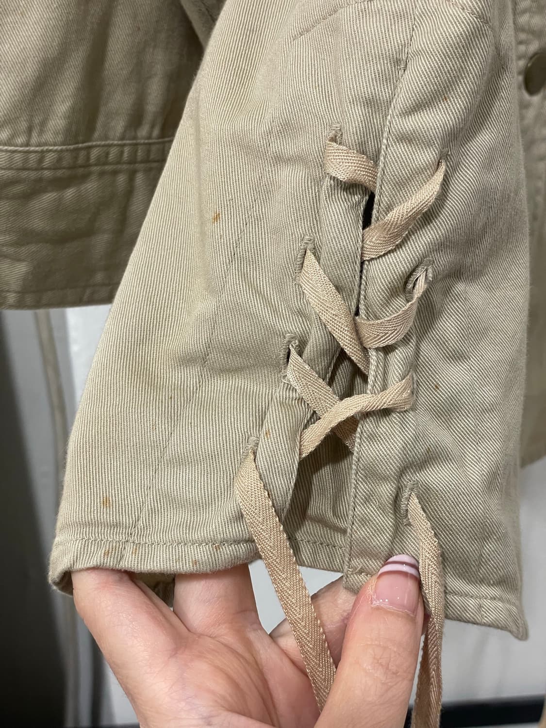 Eyelet Strap Y2K Jacket 상품이미지8
