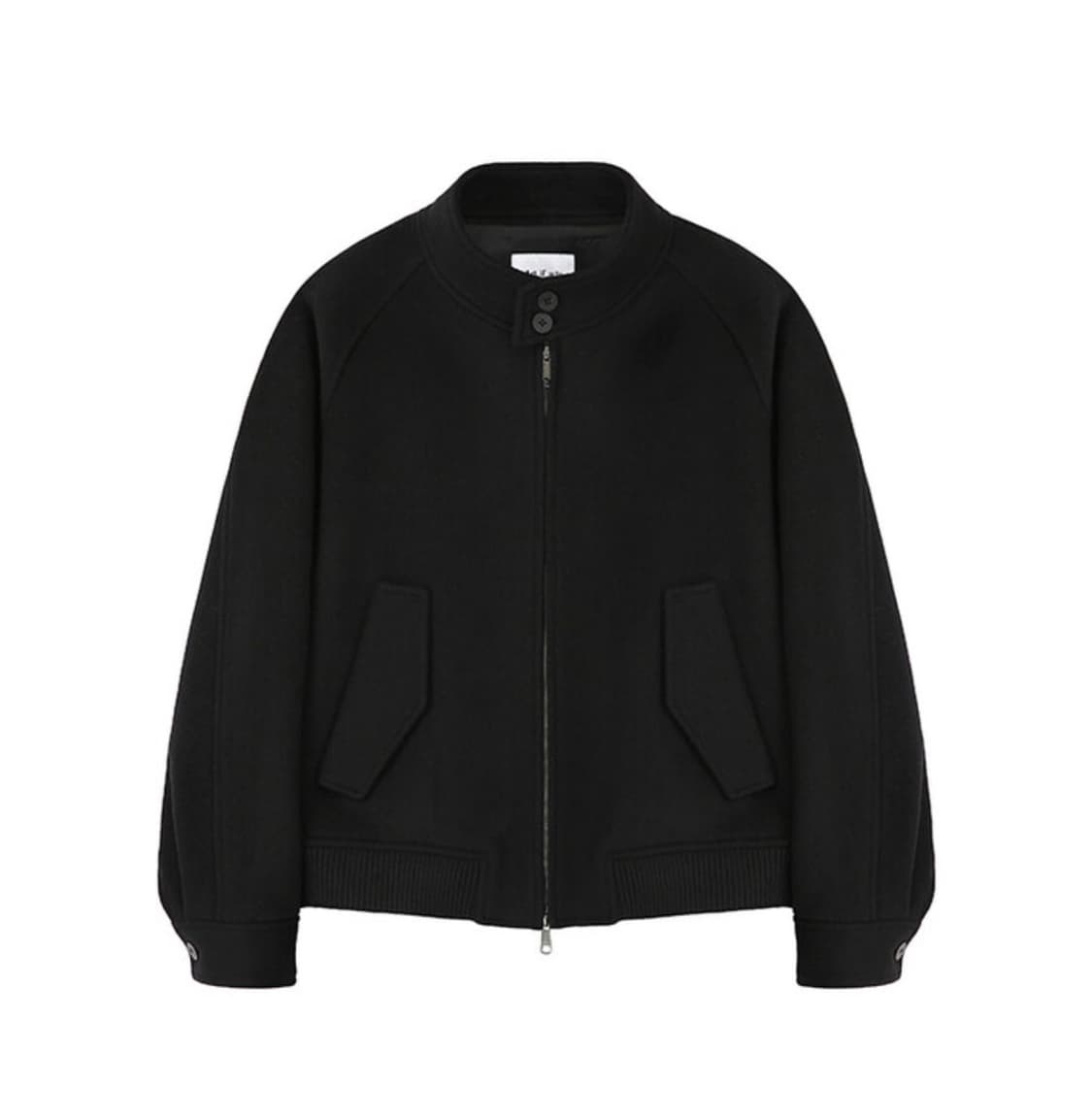 (새상품/M) 아트이프액츠 캐시미어 세인트 해링턴자켓 블랙 상품이미지1