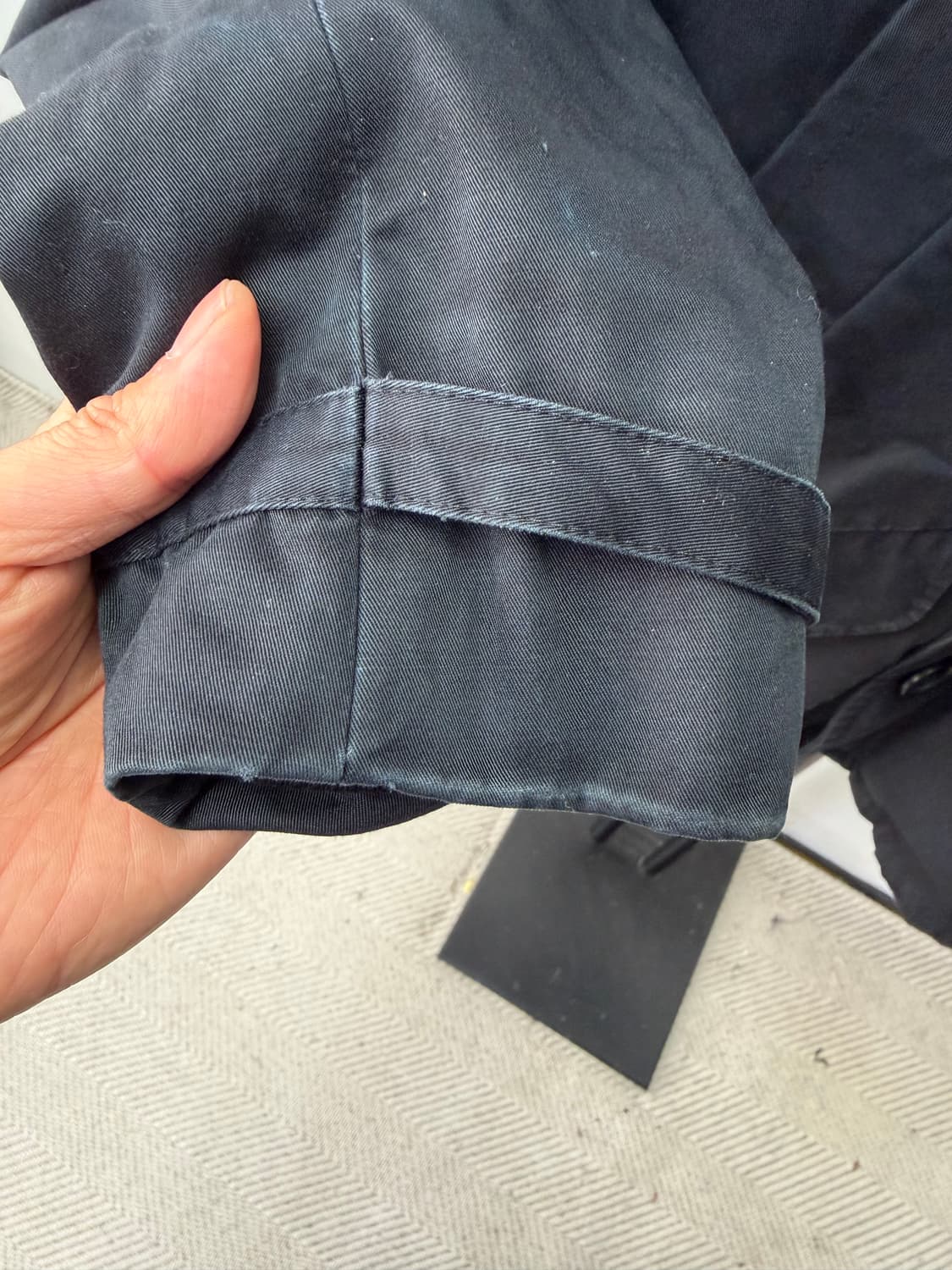 정품) 산드로옴므 퍼 자켓 L 상품이미지4