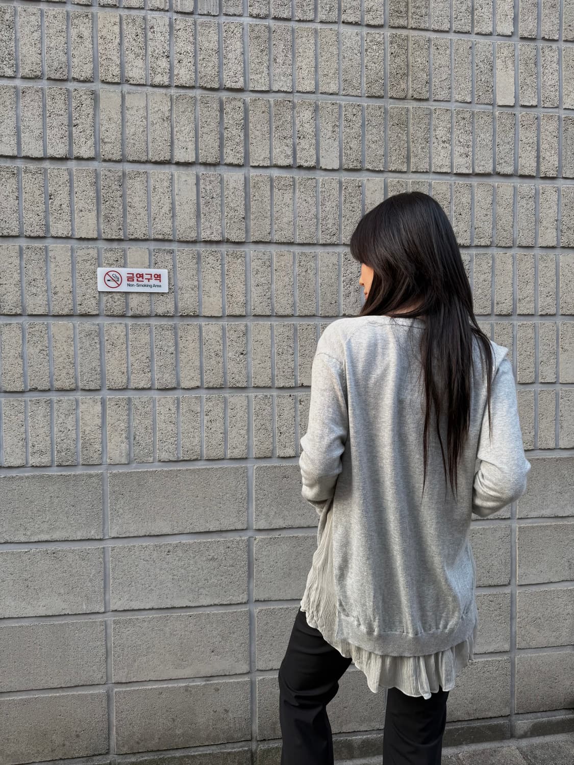 띠어리 실키 레이어드 코튼 가디건 상품이미지5